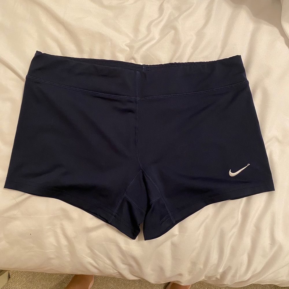Navy Nike dry fit volleyball spandex